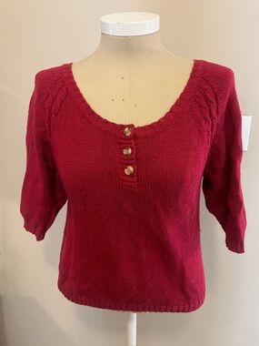 Crazy Horse henley sweater